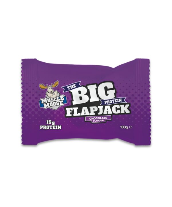 Muscle Moose Big Protein Flapjack Chocolate 12x100g