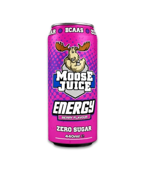 Muscle Moose - Moose Juice Energy Berry 12x440ml