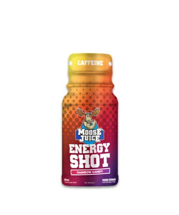 Muscle Moose - Moose Juice Energy Shot Rainbow Candy 12x60ml