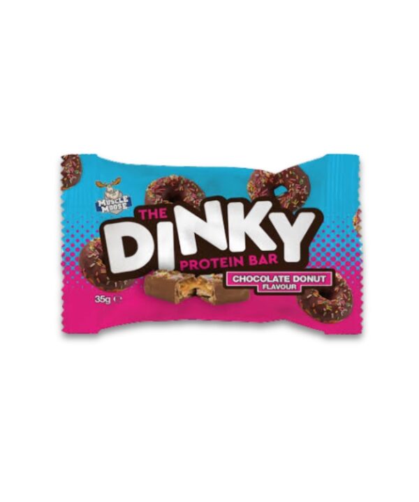 Muscle Moose The Dinky Protein Bar Chocolate Donut 12x35g