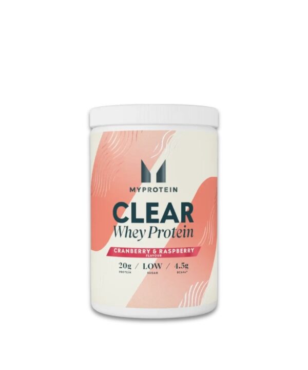 Myprotein Clear Whey Protein Cranberry & Raspberry 1x488g