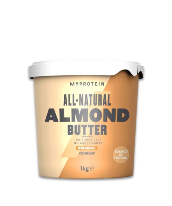 Myprotein Natural Almond Butter Crunchy 1x1000g