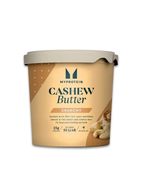 Myprotein Natural Cashew Butter Crunchy 1x1000g