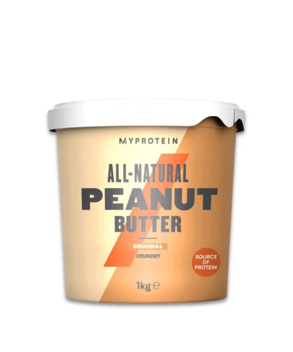 Myprotein Natural Peanut Butter Crunchy 1x1000g