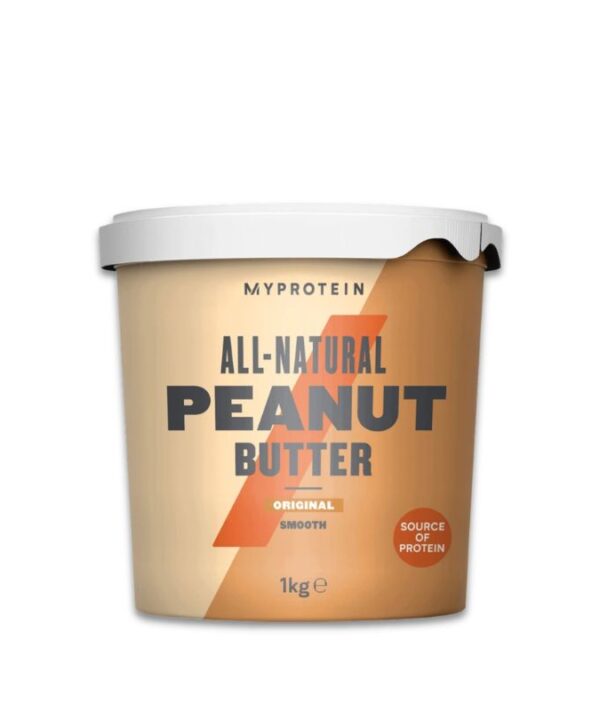 Myprotein Natural Peanut Butter Smooth 1x1000g