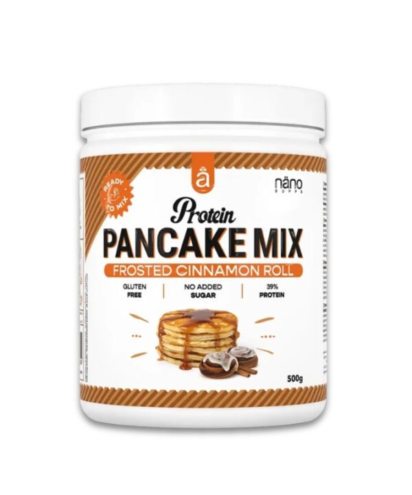 NanoSupps Protein Pancake Mix Frosted Cinnamon Roll 1x500g