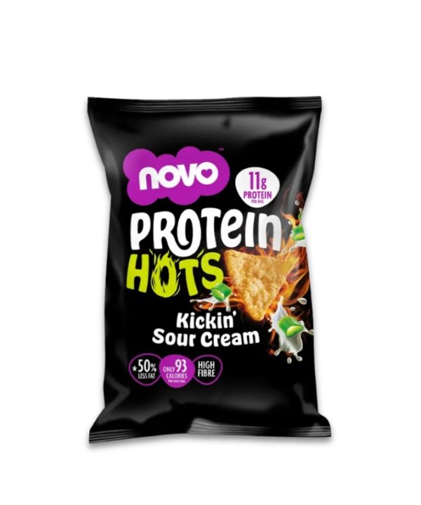 Novo Nutrition Protein Hots Kickin' Sour Cream 6x45g