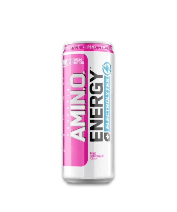 Optimum Nutrition Amino Energy + Electrolytes RTD Pink Lemonade 24x250ml