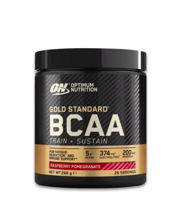 Optimum Nutrition Gold Standard BCAA Train + Sustain Raspberry Pomegranate 1x266g