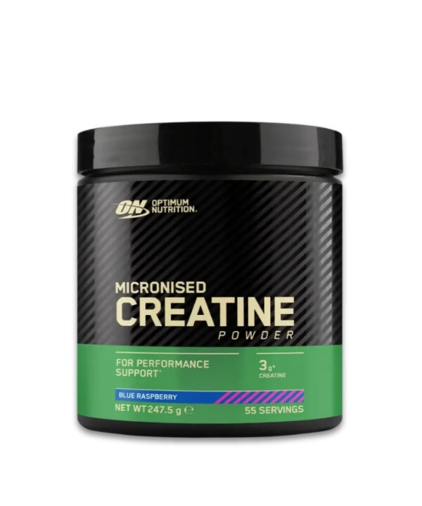 Optimum Nutrition Micronised Creatine Powder - Flavoured Blue Raspberry 1x247,5g