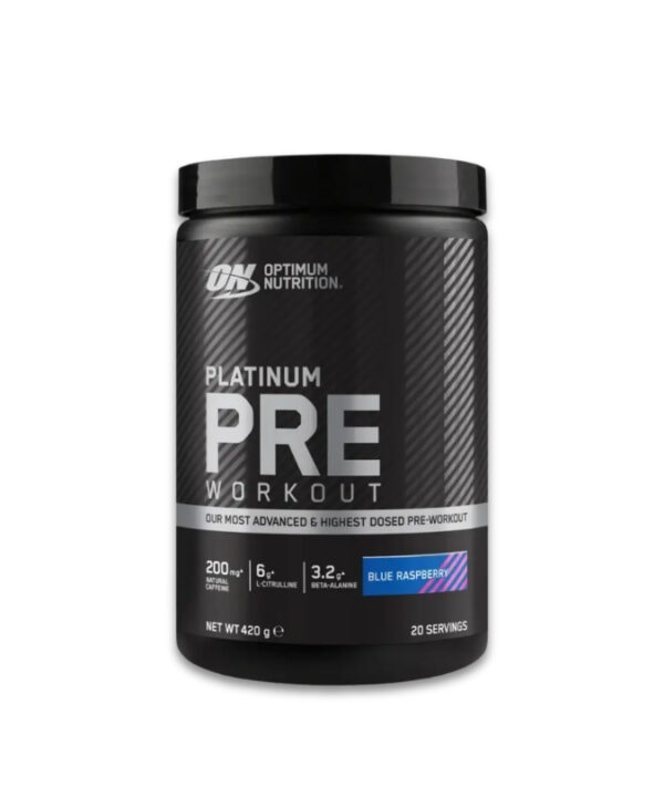 Optimum Nutrition Platinum Pre-Workout Blue Raspberry 1x420g