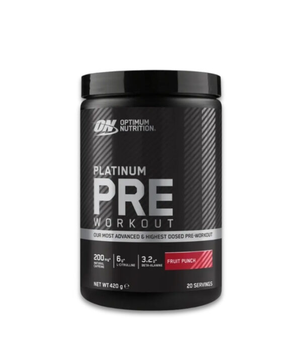 Optimum Nutrition Platinum Pre-Workout Fruit Punch 1x420g