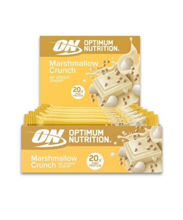 Optimum Nutrition Protein Crisp Bar Marshmallow Crunch 10x65g