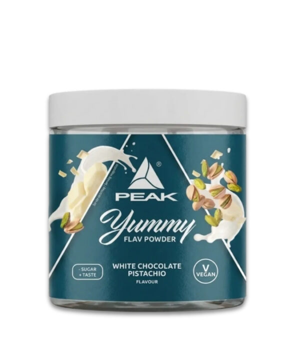 PEAK Yummy Flav Powder White Chocolate Pistachio 1x100g