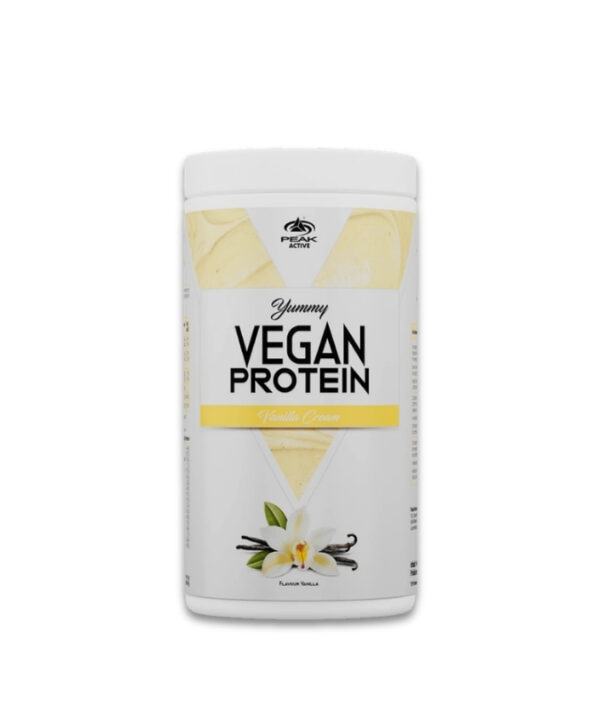 PEAK Yummy Vegan Protein Vanilla Cream 1x450g