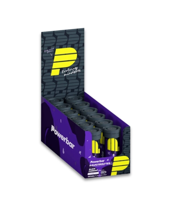 Powerbar 5 Electrolytes Sports Drink Black Currant 12x10 Tabs