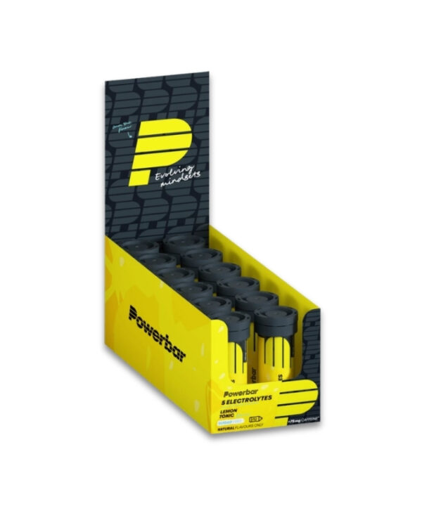 Powerbar 5 Electrolytes Sports Drink Lemon Tonic Boost 12x10 Tabs
