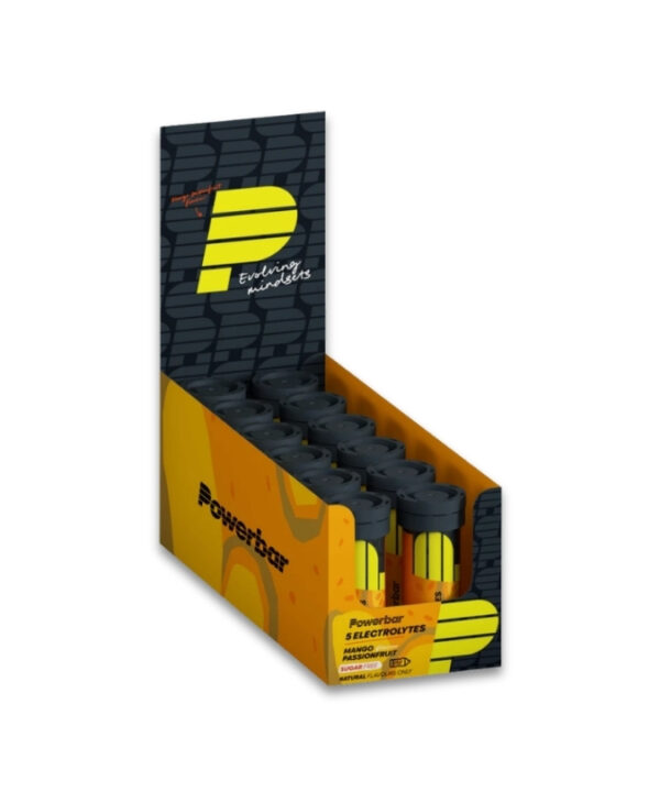Powerbar 5 Electrolytes Sports Drink Mango Passionfruit 12x10 Tabs