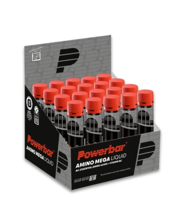 Powerbar Amino Mega Liquid Ampoules Unflavoured 20x25ml