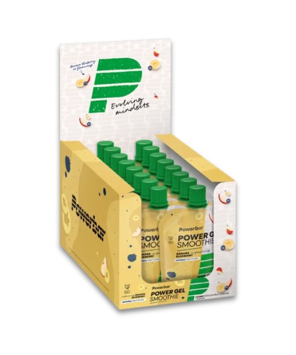 Powerbar PowerGel Smoothies Banana Blueberry 16x90g