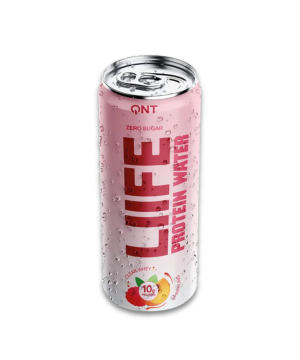 QNT LIIFE Protein Water Raspberry & Peach 12x330ml