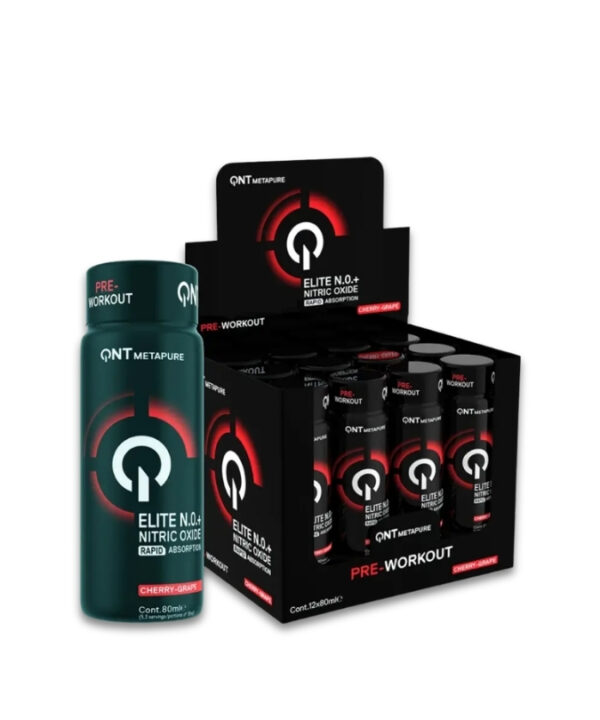 QNT NO+ Elite Shot Cherry Grape 12x80ml