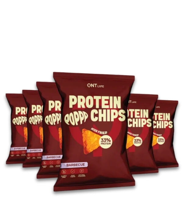 QNT Protein Chips Barbecue 12x50g