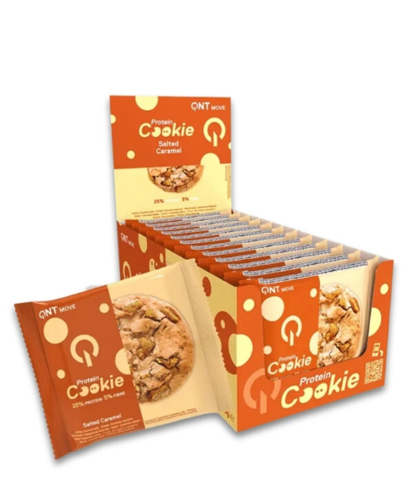 QNT Protein Cookie Salted Caramel 12x60g