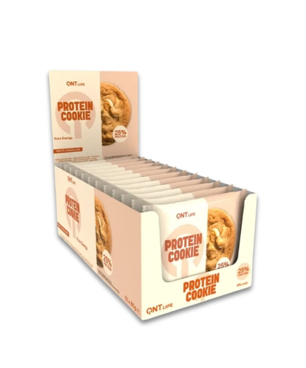QNT Protein Cookie White Chocolate 12x60g