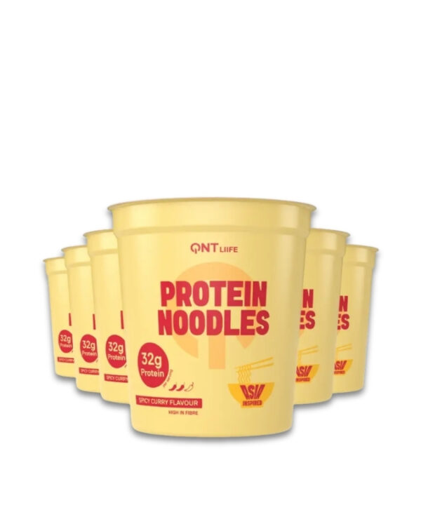 QNT Protein Noodles Spicy Curry 12x62g