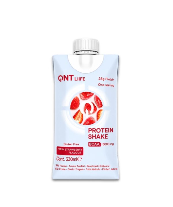 QNT Protein Shake Fresh Strawberry 12x330ml