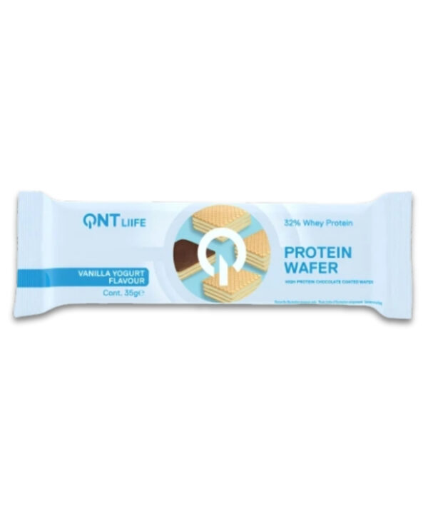 QNT Protein Wafer Bar Vanilla Yoghurt 12x35g