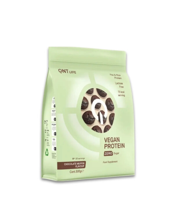 QNT Vegan Protein Powder Chocolate Muffin 1x500g