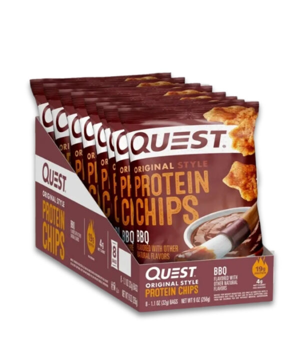 QUEST Protein Chips BBQ 8x32g