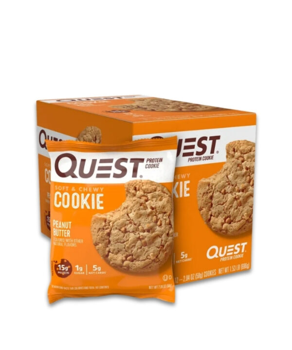 QUEST Protein Cookie Peanut Butter 12x59g