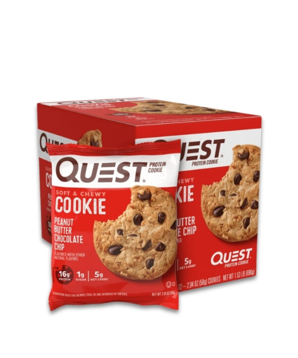 QUEST Protein Cookie Peanut Butter Chocolate Chip 12x59g