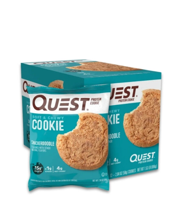QUEST Protein Cookie Snicker Doodle 12x59g