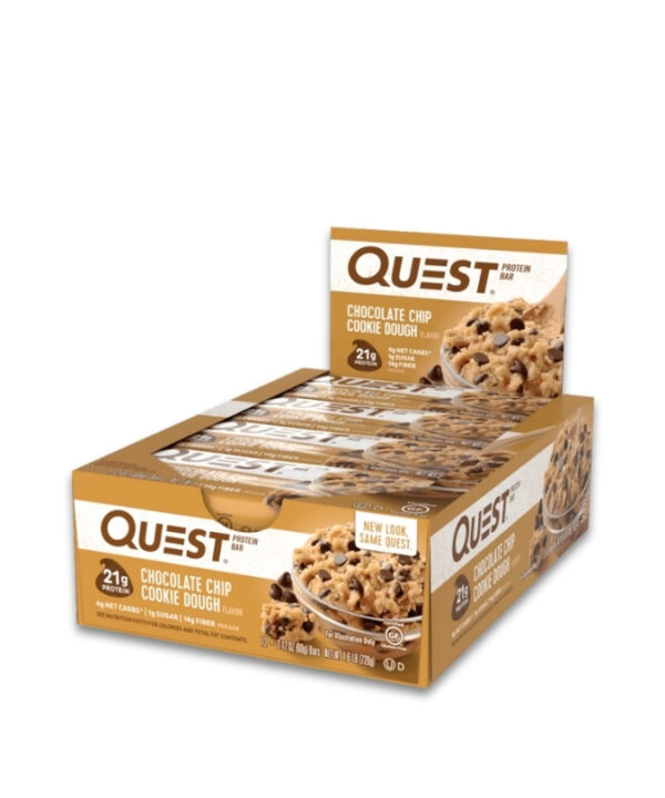 QUEST Quest Bars Chocolate Chip Cookie Dough 12x60g