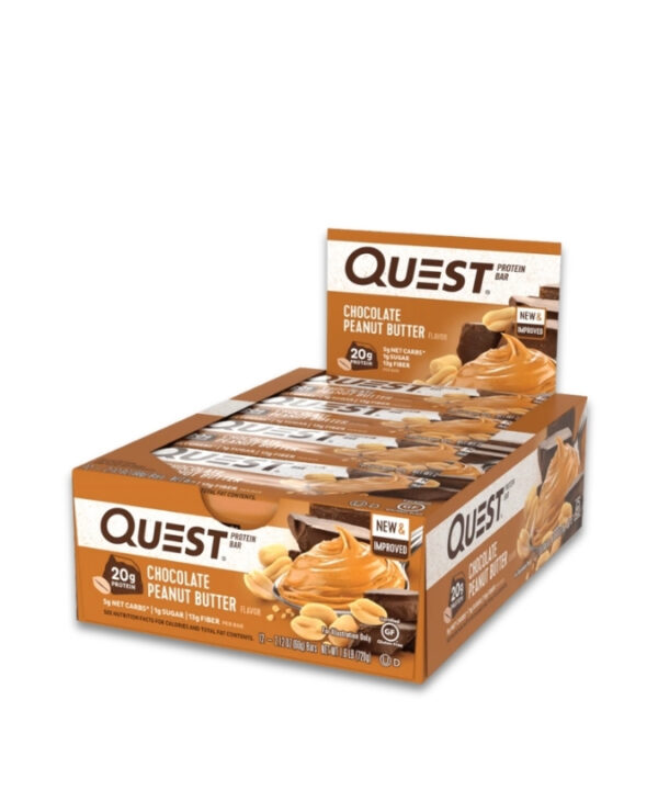 QUEST Quest Bars Chocolate Peanut Butter 12x60g
