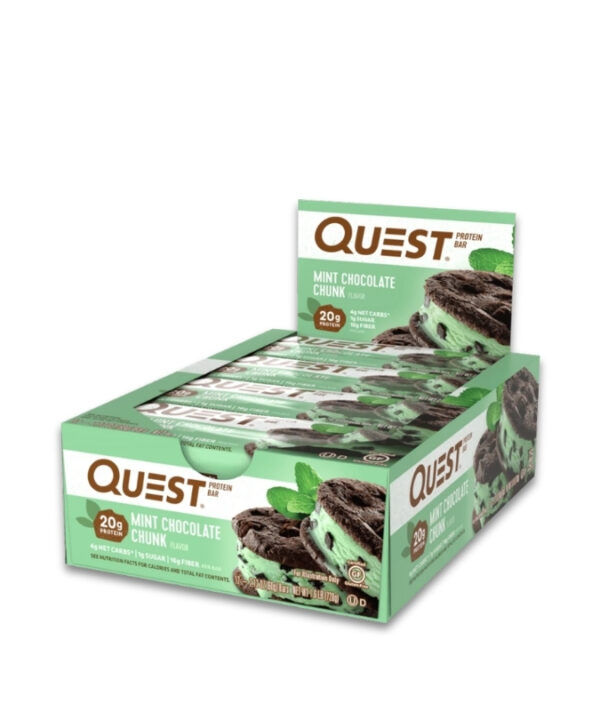 QUEST Quest Bars Mint Chocolate Chunk 12x60g