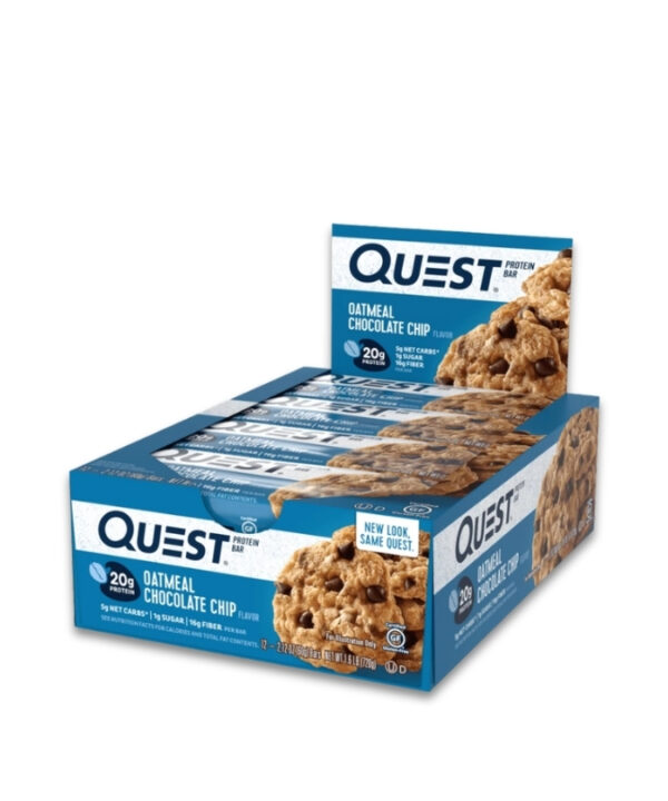 QUEST Quest Bars Oatmeal Chocolate Chip 12x60g