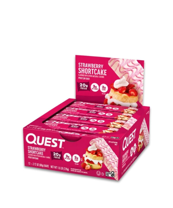 QUEST Quest Bars Strawberry Shortcake 12x60g