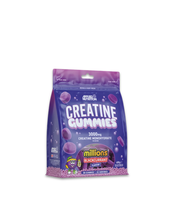 Applied Nutrition Creatine Gummies Millions Blackcurrant 1x400g