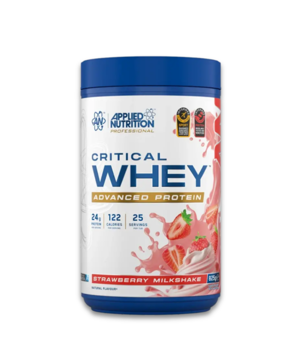 Applied Nutrition Critical Whey Strawberry Milkshake 1x825g