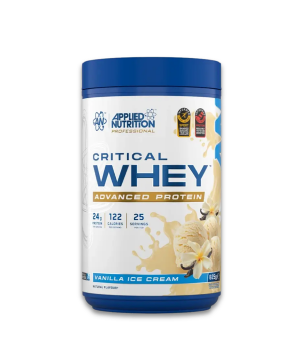 Applied Nutrition Critical Whey Vanilla Ice Cream 1x825g