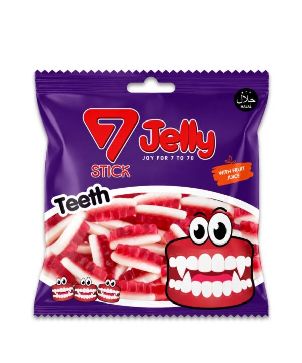7 Stick Sweet Dracula Teeth 1 x 1kg