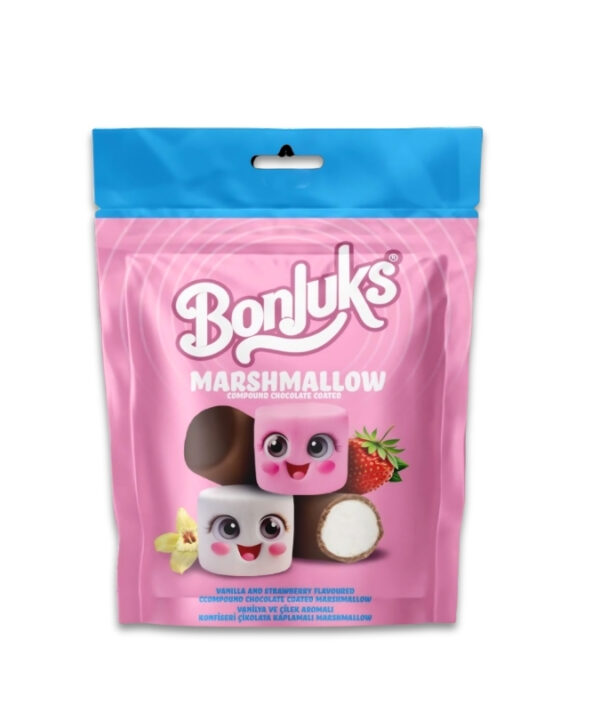 BONJUKS Marshmallow Vanilla Strawberry 12 x 50g