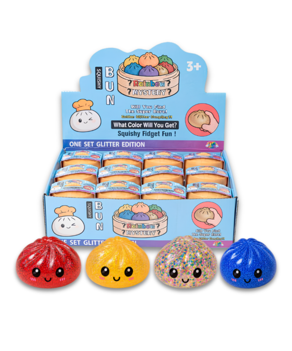 Viral Squishy Dumpling Glitter Small 1x24