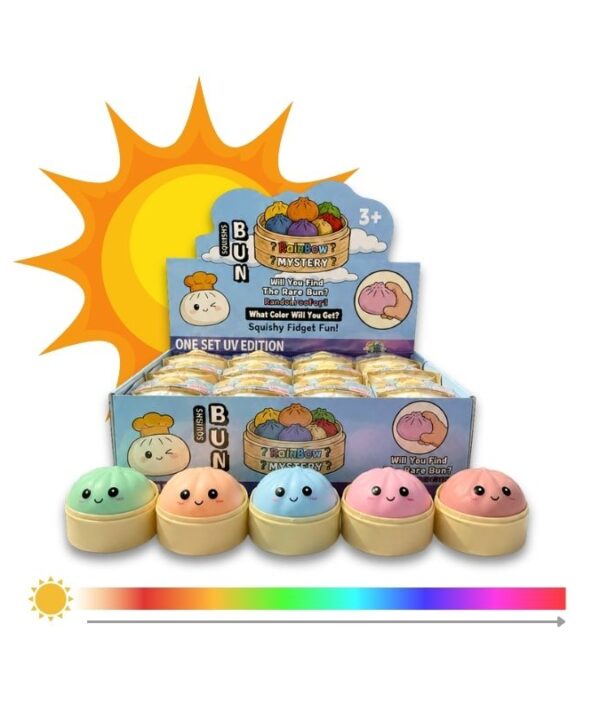 Viral Squishy Dumpling Glow In Sun UV Small 1x24