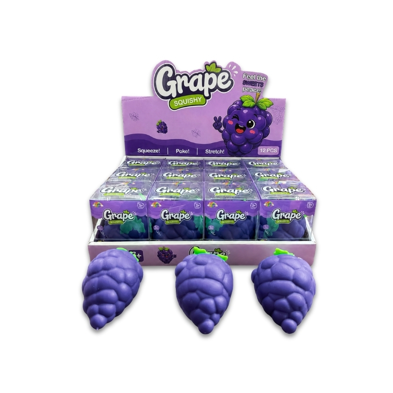 TB Fun TikTok Viral Grape Squishy 1×12